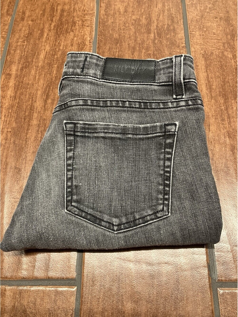KILL CITY Women's Jeans Gray ROCK GOTHIC EMO Style Size 27